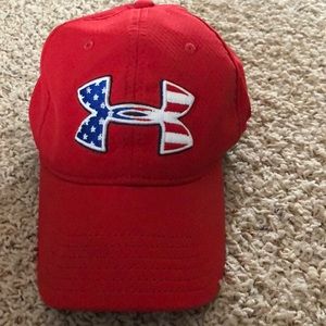 American flag Under Armour hat